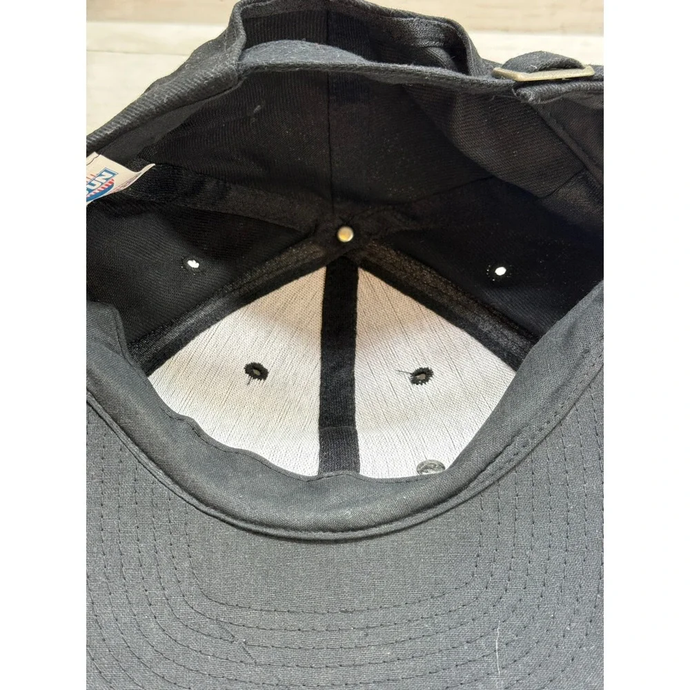Vintage Lost in Space Movie Promo Hat Black Nissun Cap Metal Logo Adjustable
